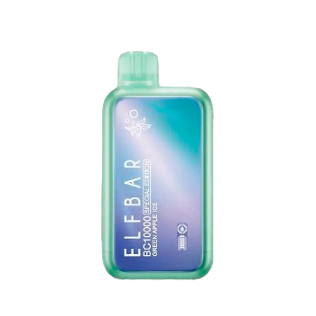 Pod Elfbar BC10000 - Green Apple Ice
