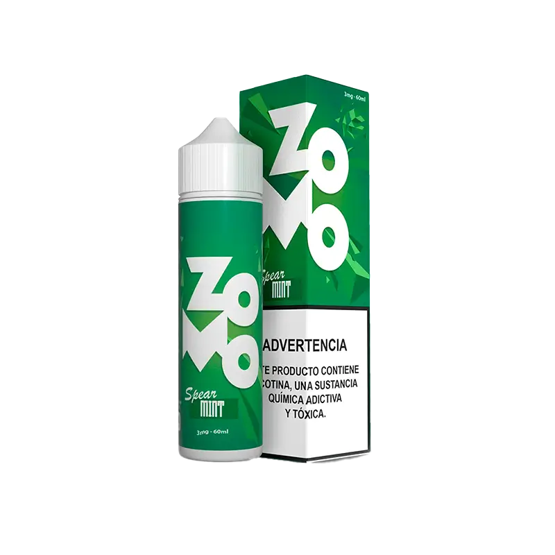 Essência Nic Salt Zomo 3mg 60ml - Spearmint