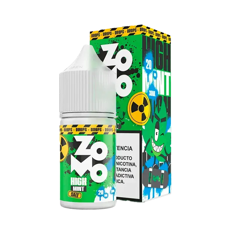 Essência Nic Salt Zomo 3mg 60ml - High Mint