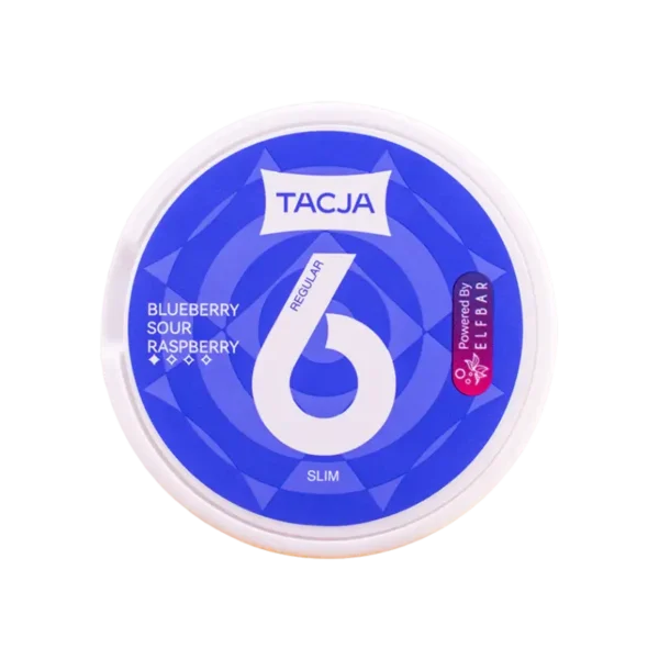 Nicotine Pouch Elfbar Tacja – Blueberry Sour Raspberry (20 unidades)
