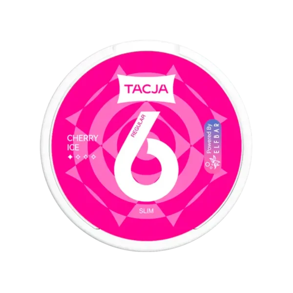 Nicotine Pouch Elfbar Tacja – Cherry Ice – 20 Unidades