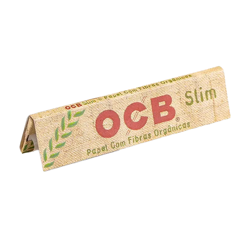 Seda OCB Slim Fibras Orgânicas | Natural e Ultrafina