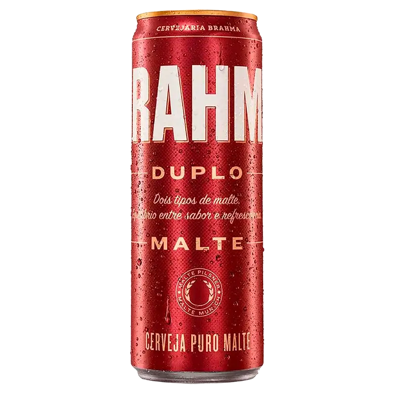 Brahma Duplo Malte Lata 350ml | Cerveja Puro Malte | Campinas