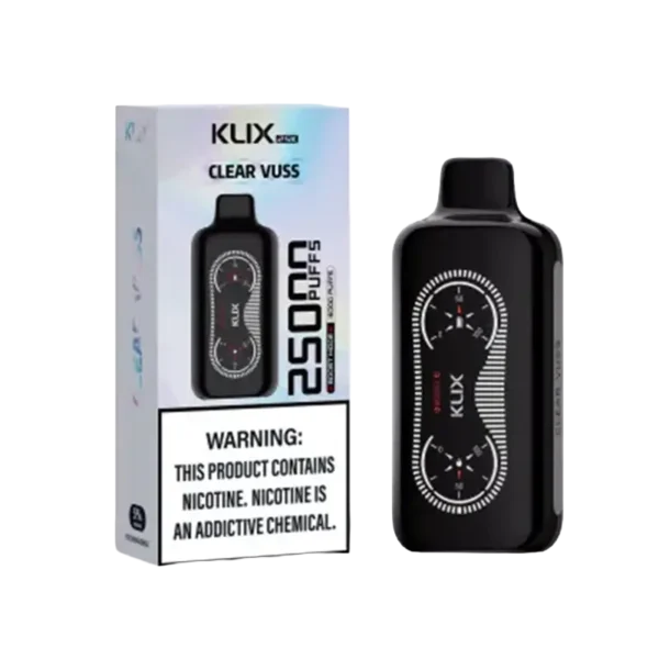 Pod Klix 25K Clear Vuss | Pod Sem Sabor com Nicotina