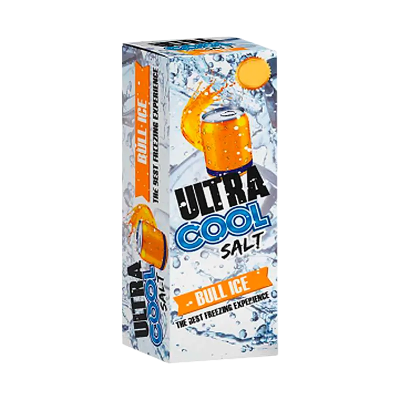 Ultra Cool Salt Bull Ice 35mg 30ml | Sabor Energético Gelado