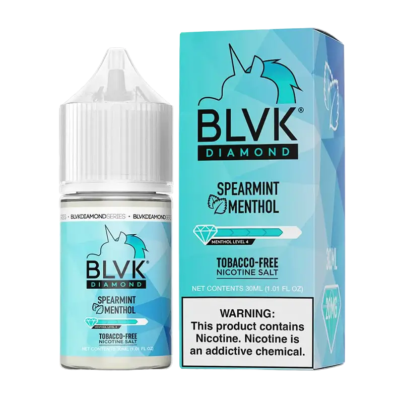 Nic Salt BLVK Diamond Spearmint Menthol 50mg 30ml (Menta com Mentol)